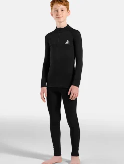Active Warm Eco Kids BL Top Turtle Neck L/S Half Zip skipully kinderen