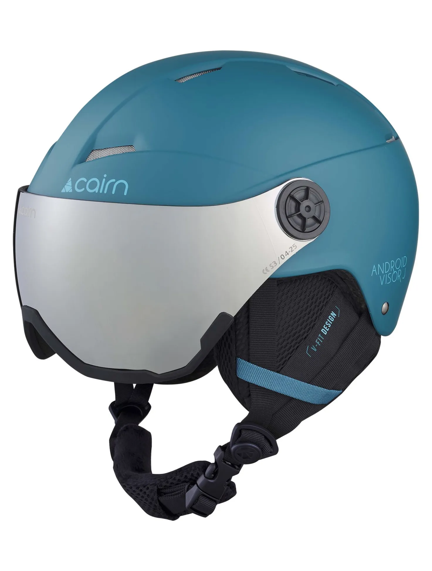 Android Visor J skihelm met vizier kinderen