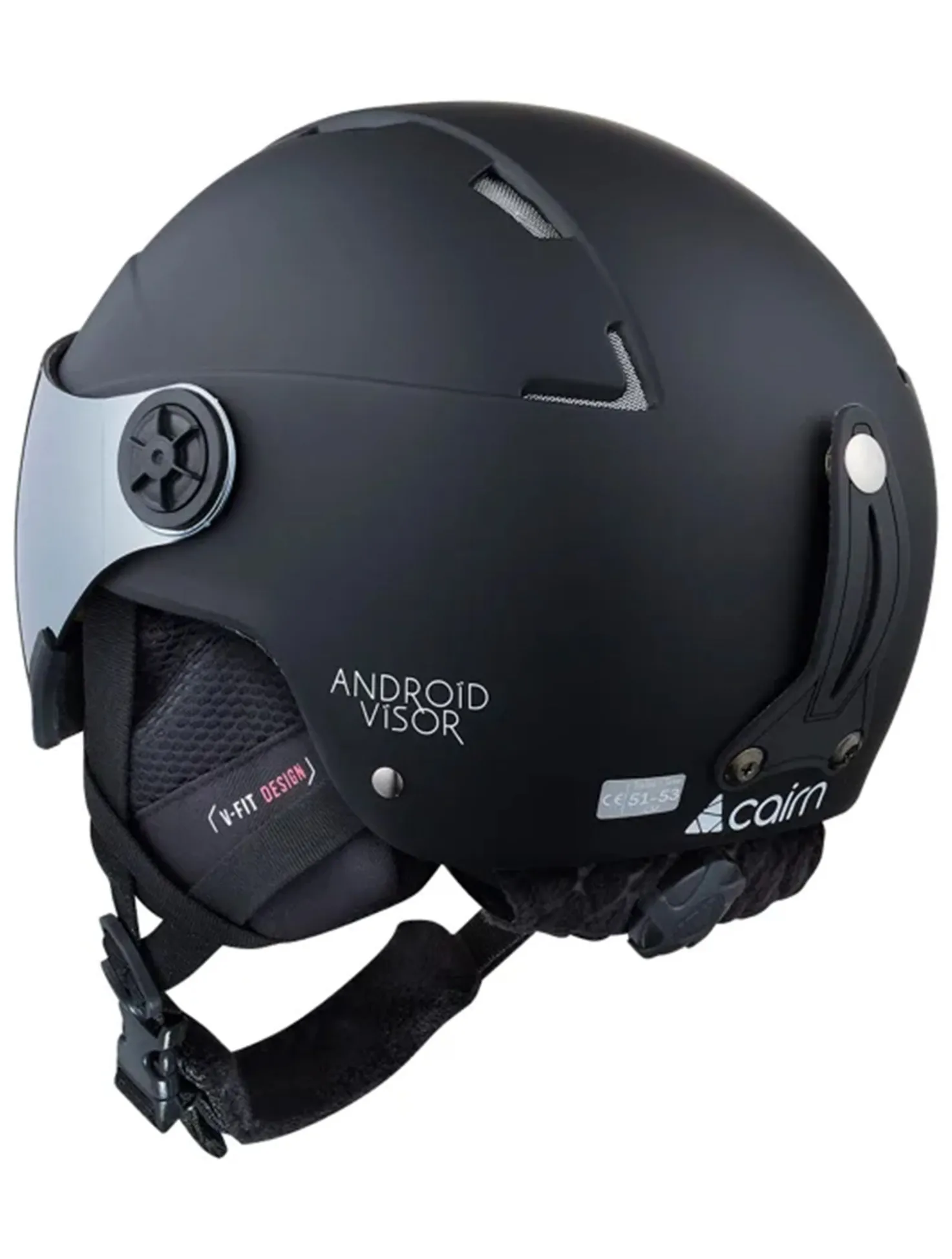 Android Visor J skihelm met vizier kinderen