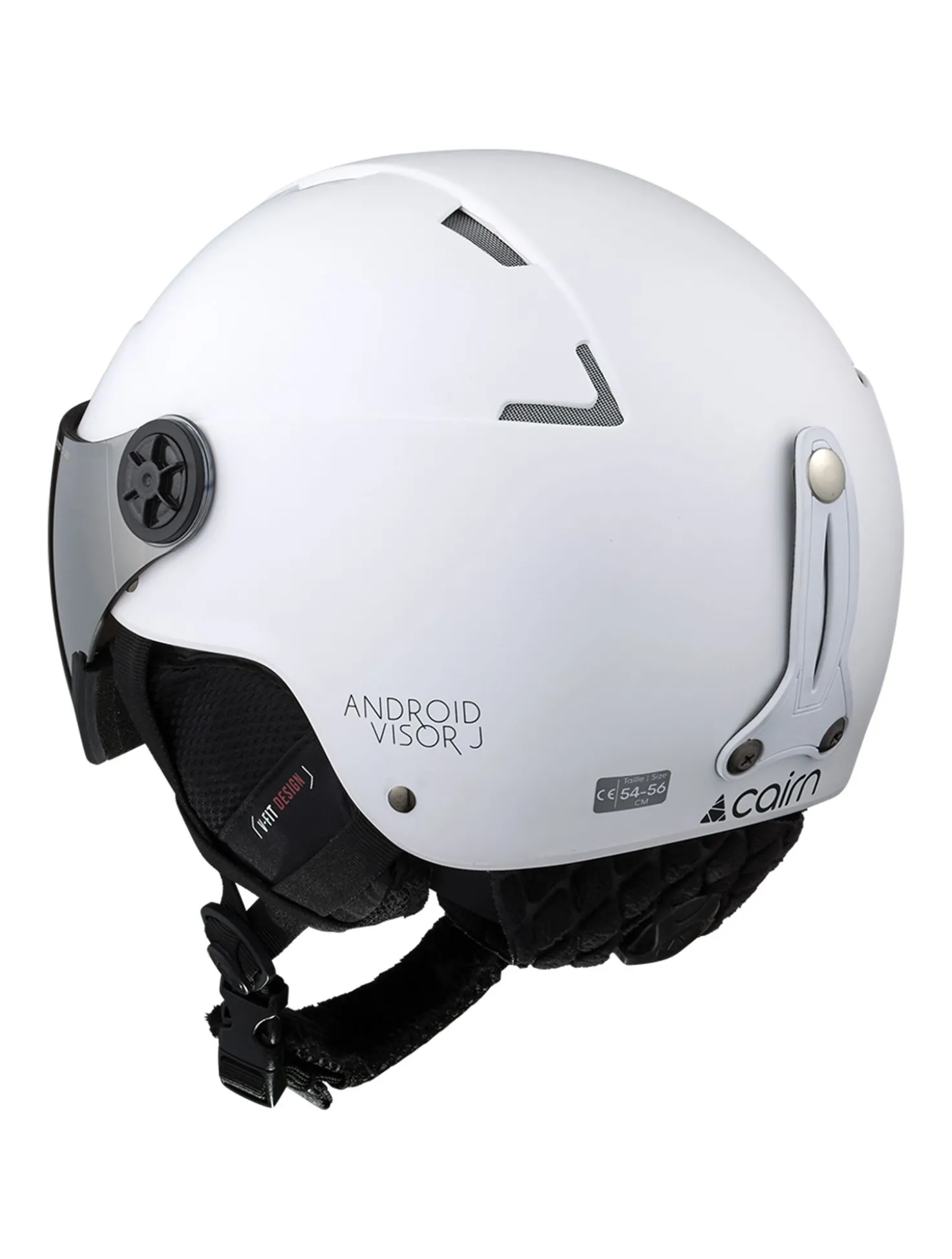 Android Visor J skihelm met vizier kinderen