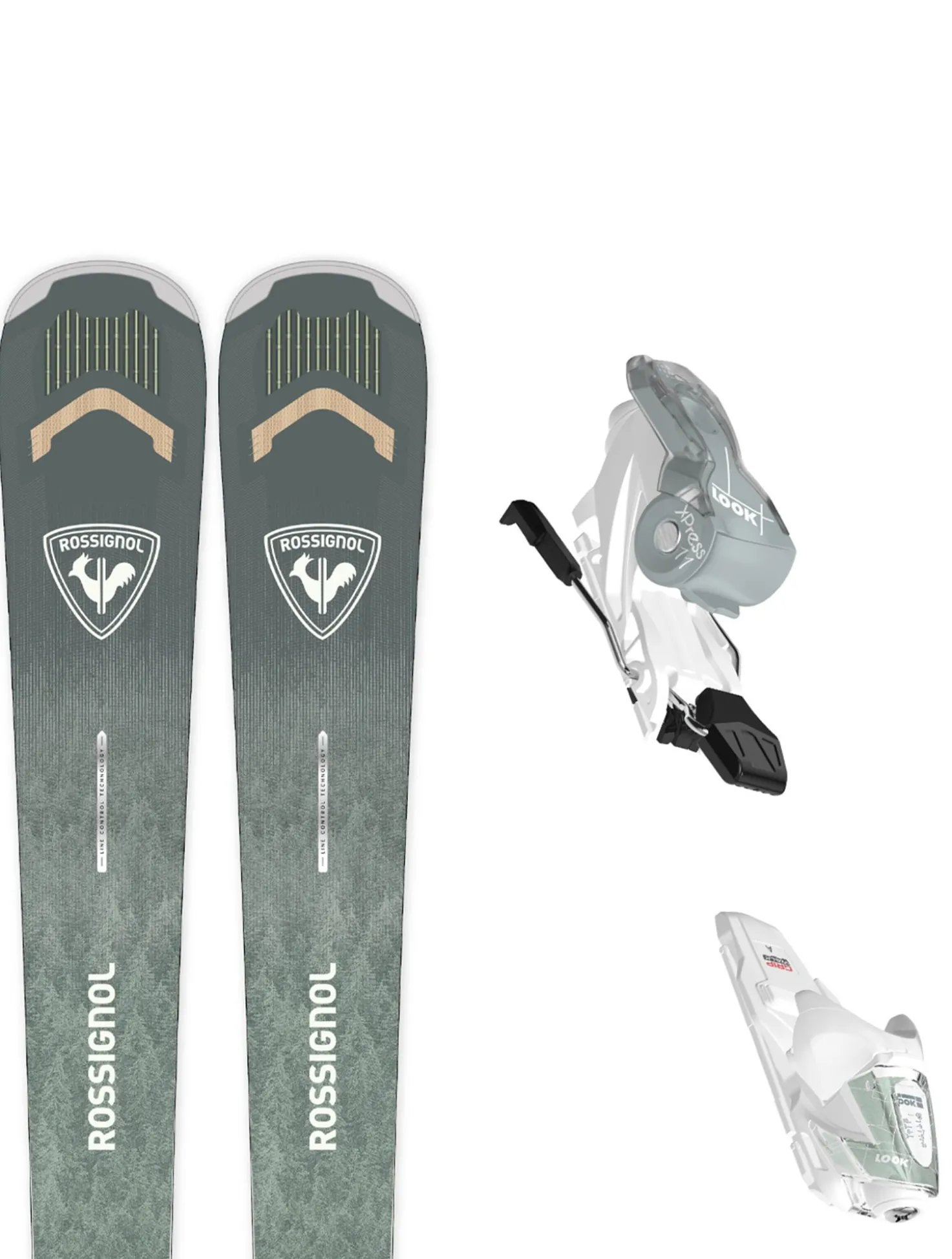 Arcade W 82 + XPRESS W 11 GW ski's dames