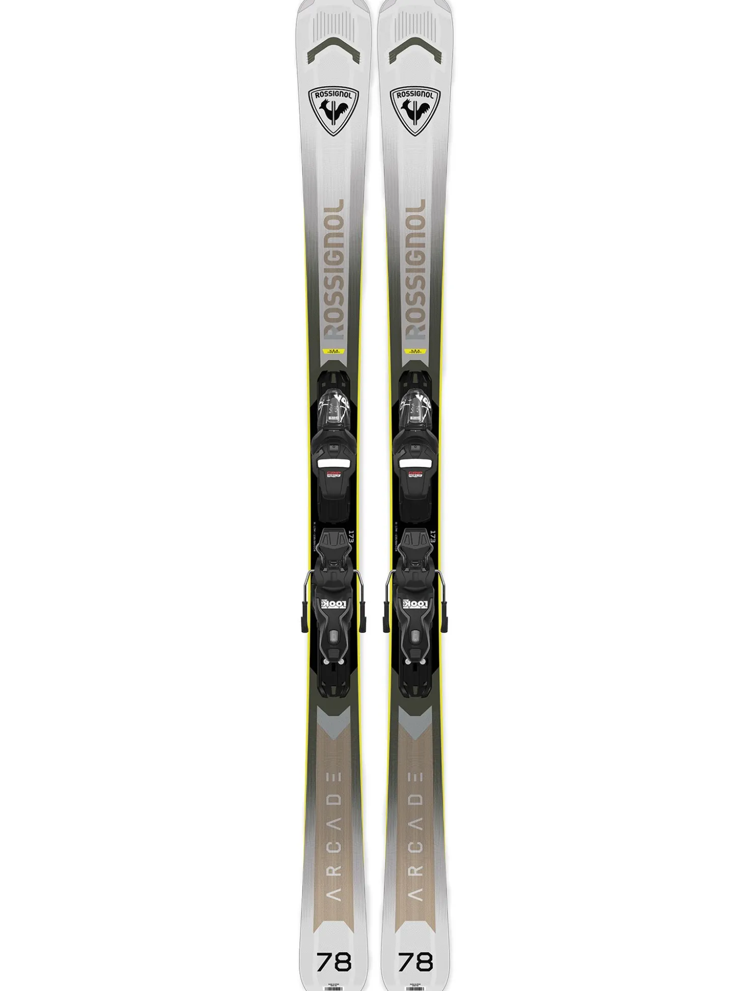Arcade 78 + XPRESS 10 GW ski's unisex