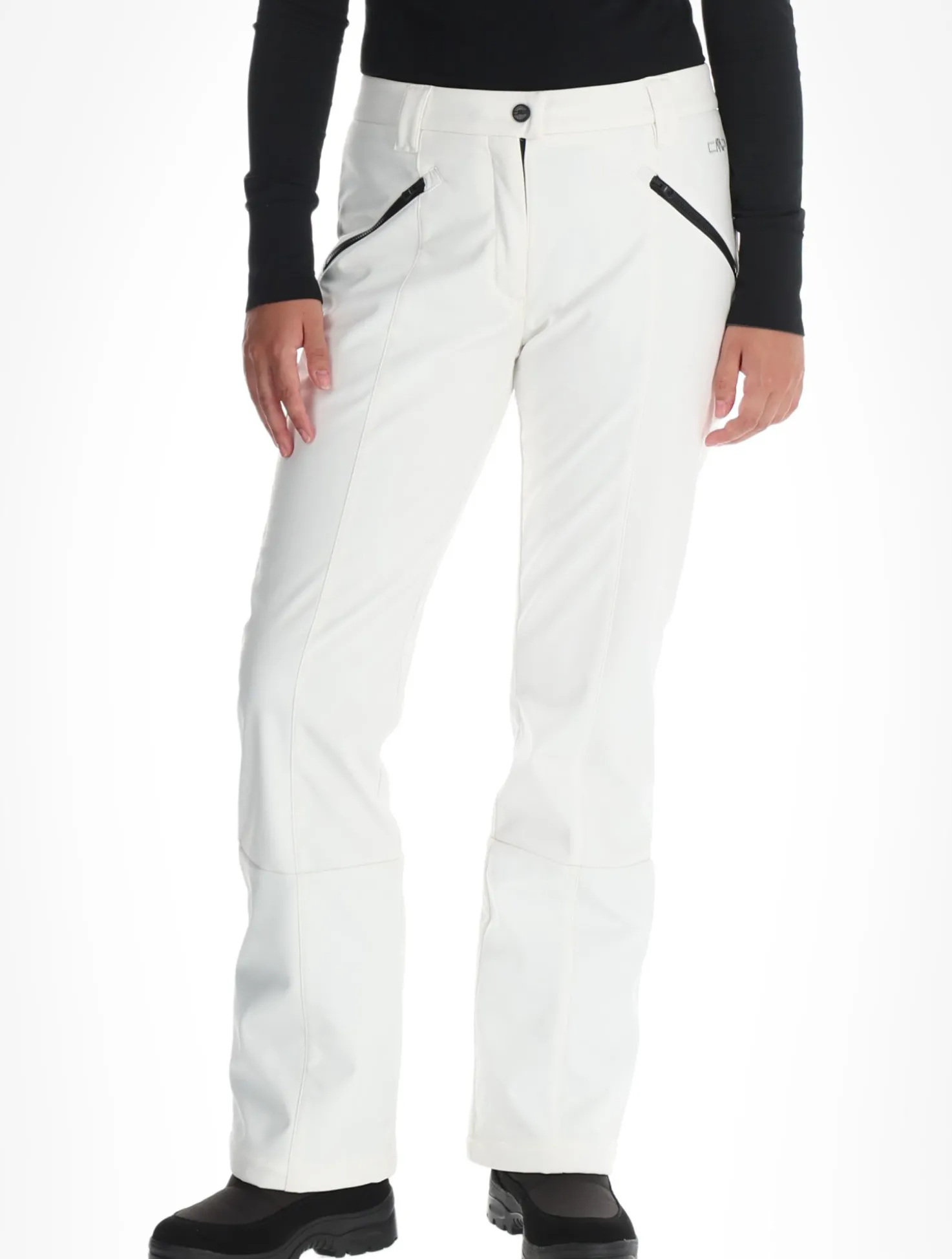 38A1586 W Pant With Inner Gaiter softshell skibroek dames