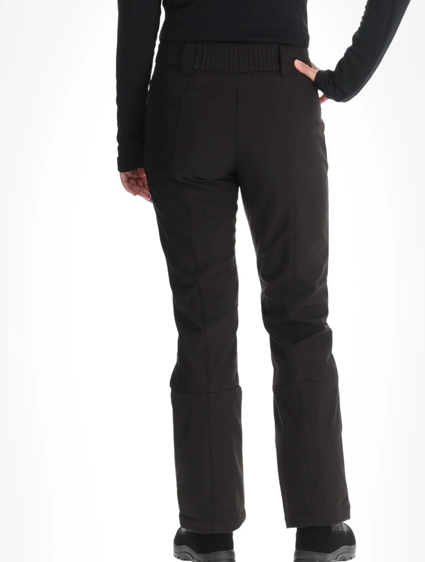 38A1586 W Pant With Inner Gaiter softshell skibroek dames