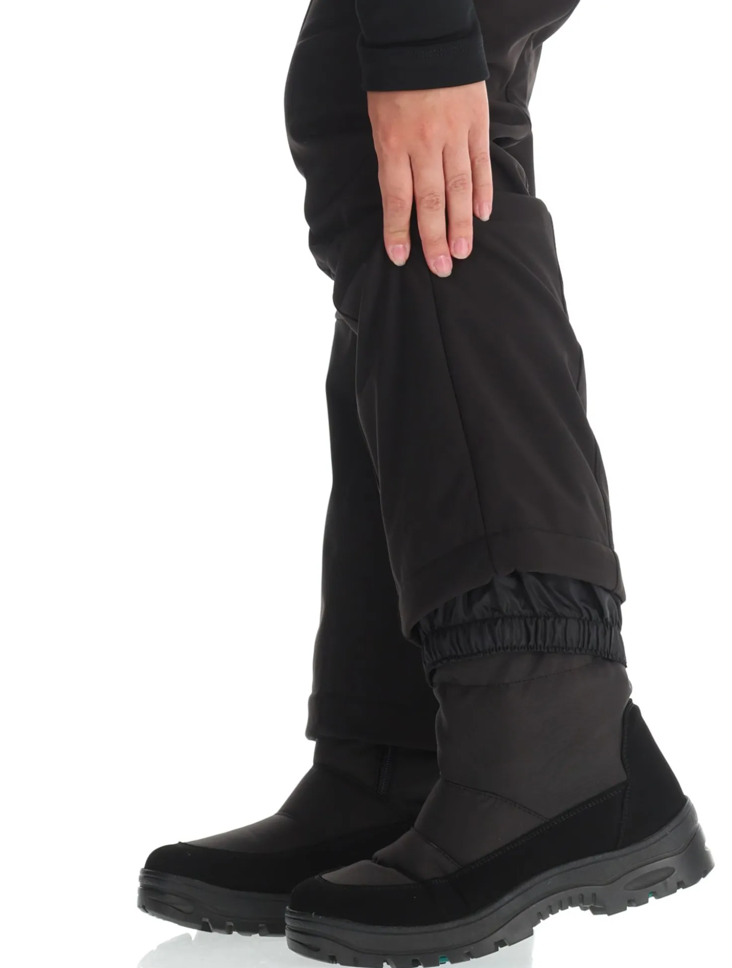 38A1586 W Pant With Inner Gaiter softshell skibroek dames