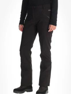 38A1586 W Pant With Inner Gaiter softshell skibroek dames