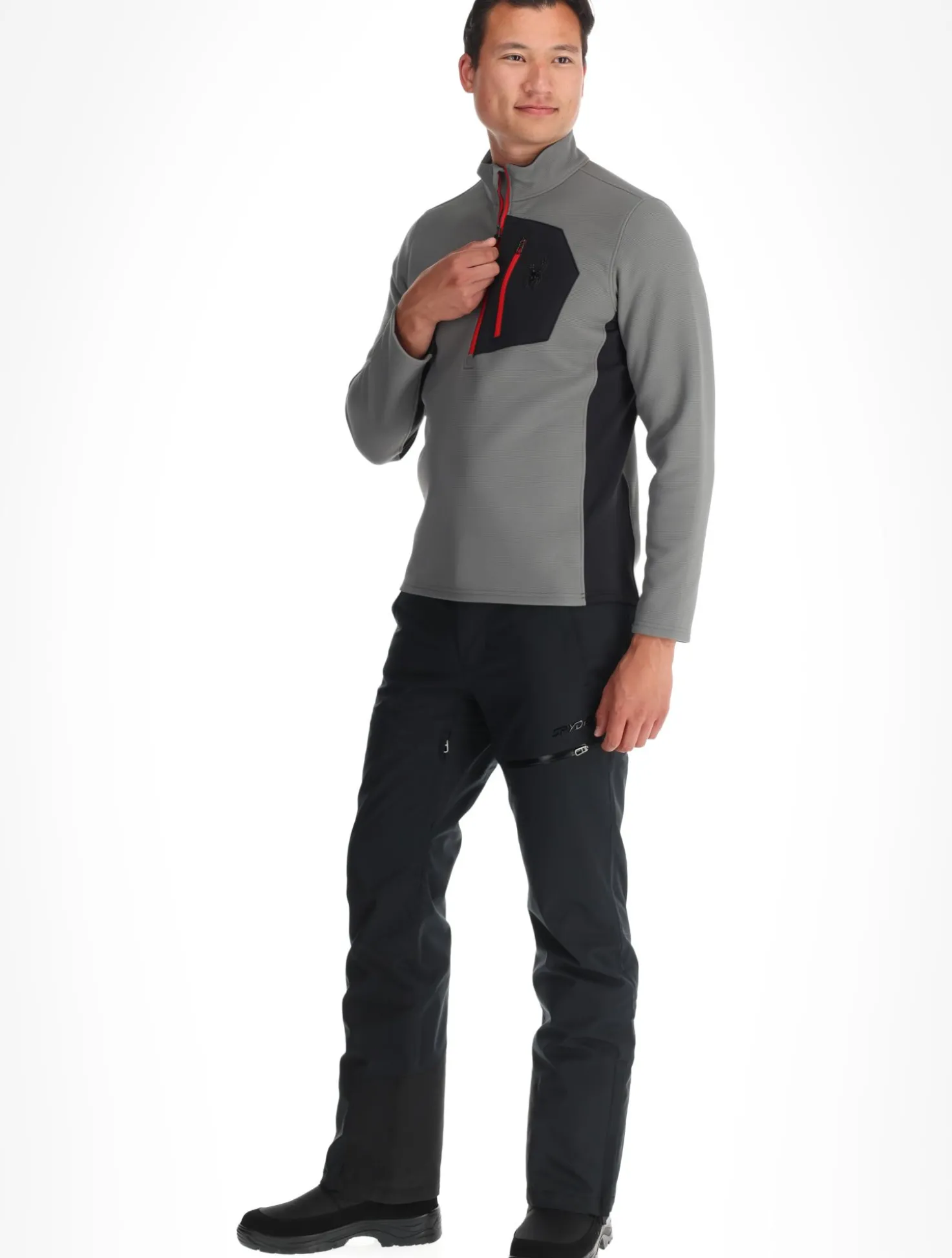 Bandit Sweater Fleece 1/2 Zip vest heren
