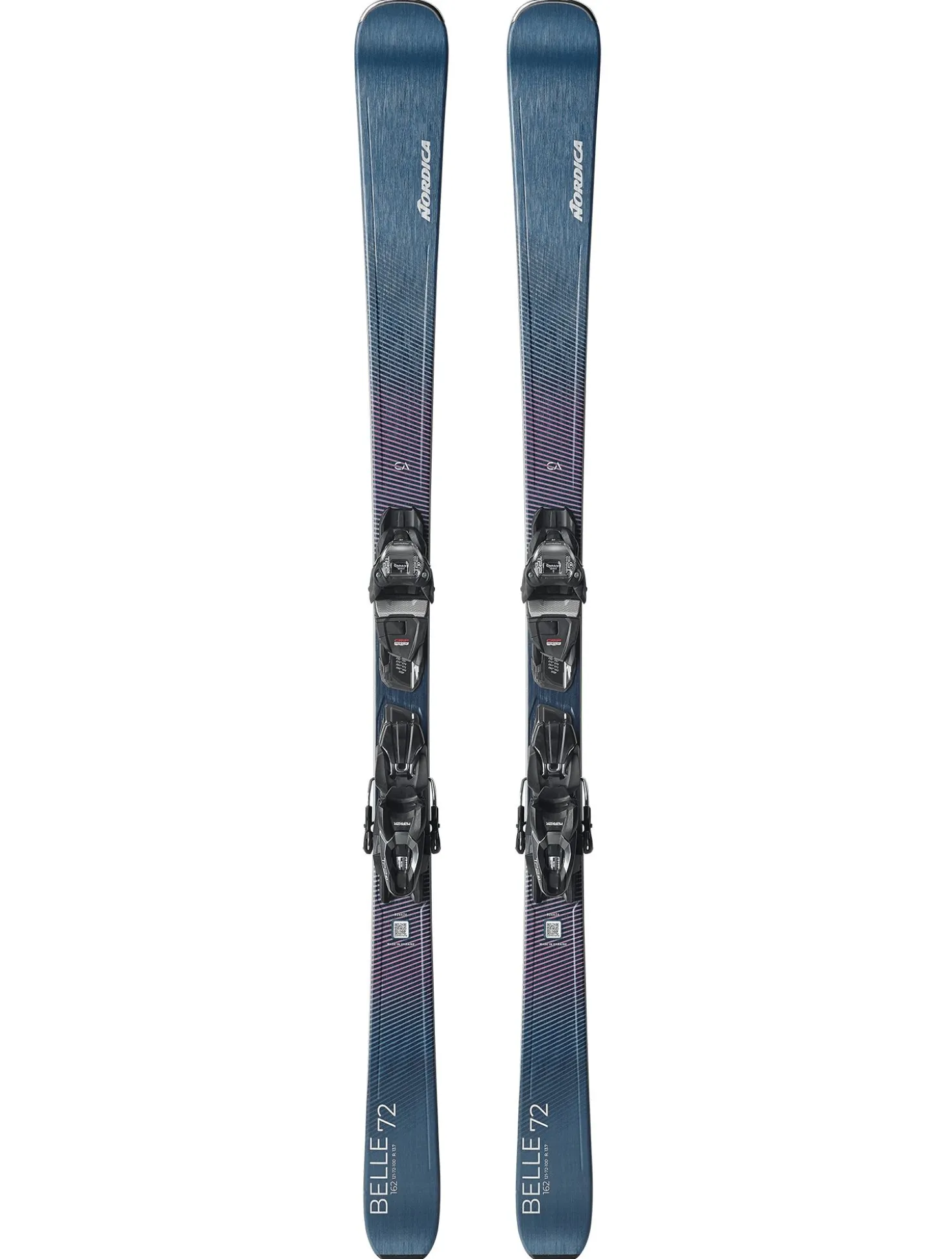 Belle 72 CA + TP2 Compact 10FDT ski's unisex