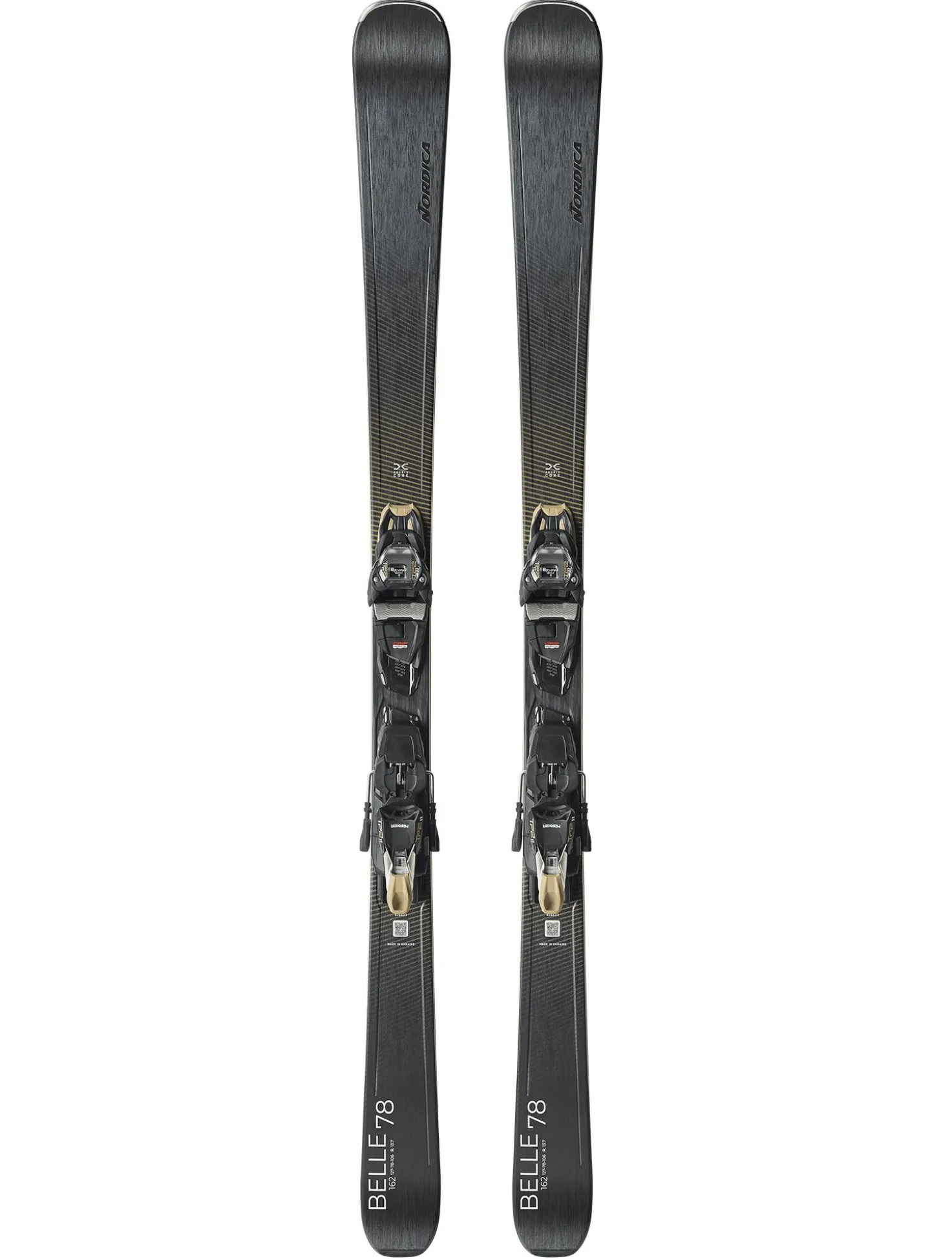 Belle DC 78 + TPL2LT11 FDT ski's unisex