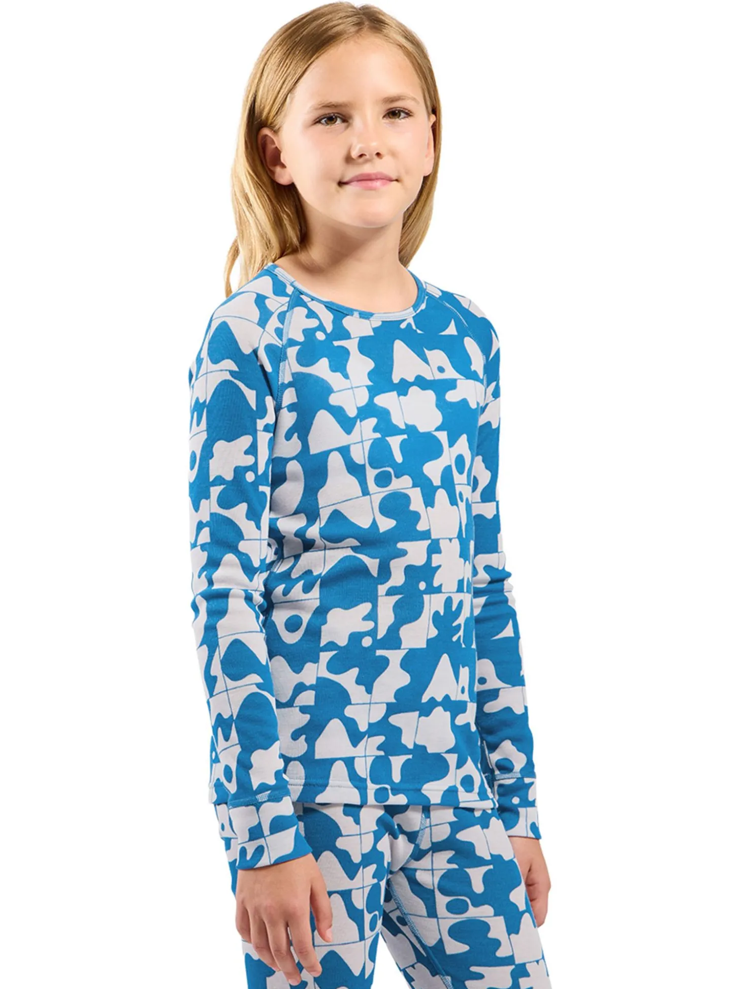 BL Top Crew Neck L/S Active Warm thermoshirt kinderen