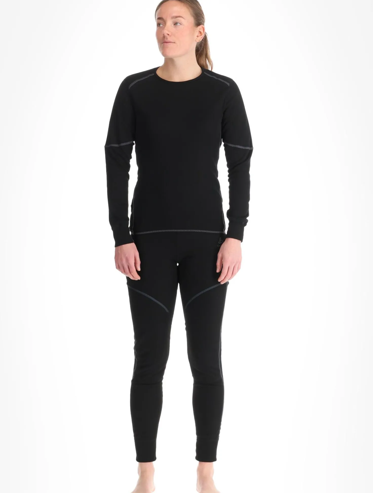 BL Top Crew Neck L/S Active X-Warm thermoshirt dames