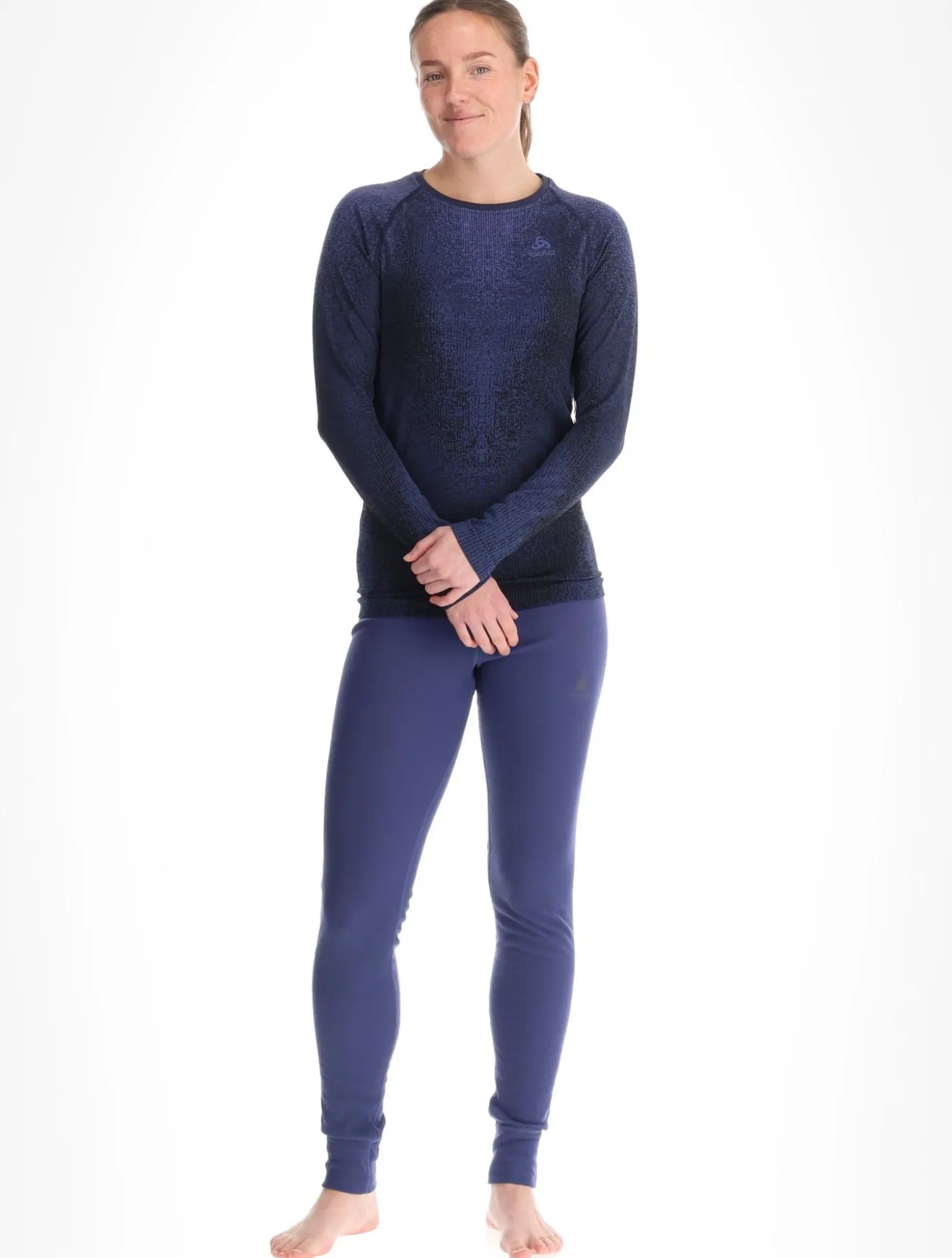 BL Top Crew Neck L/S Performance Warm Blackcomb thermoshirt dames