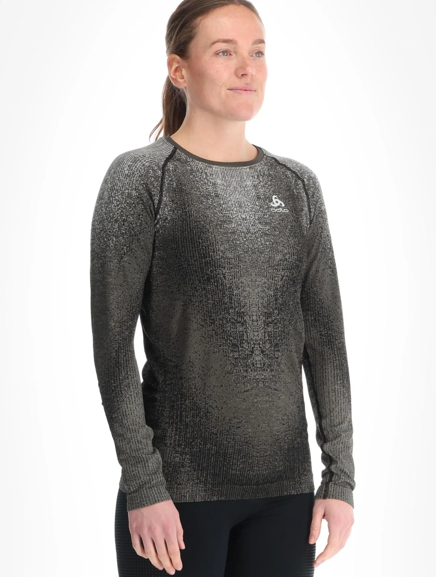 BL Top Crew Neck L/S Performance Warm Blackcomb thermoshirt dames