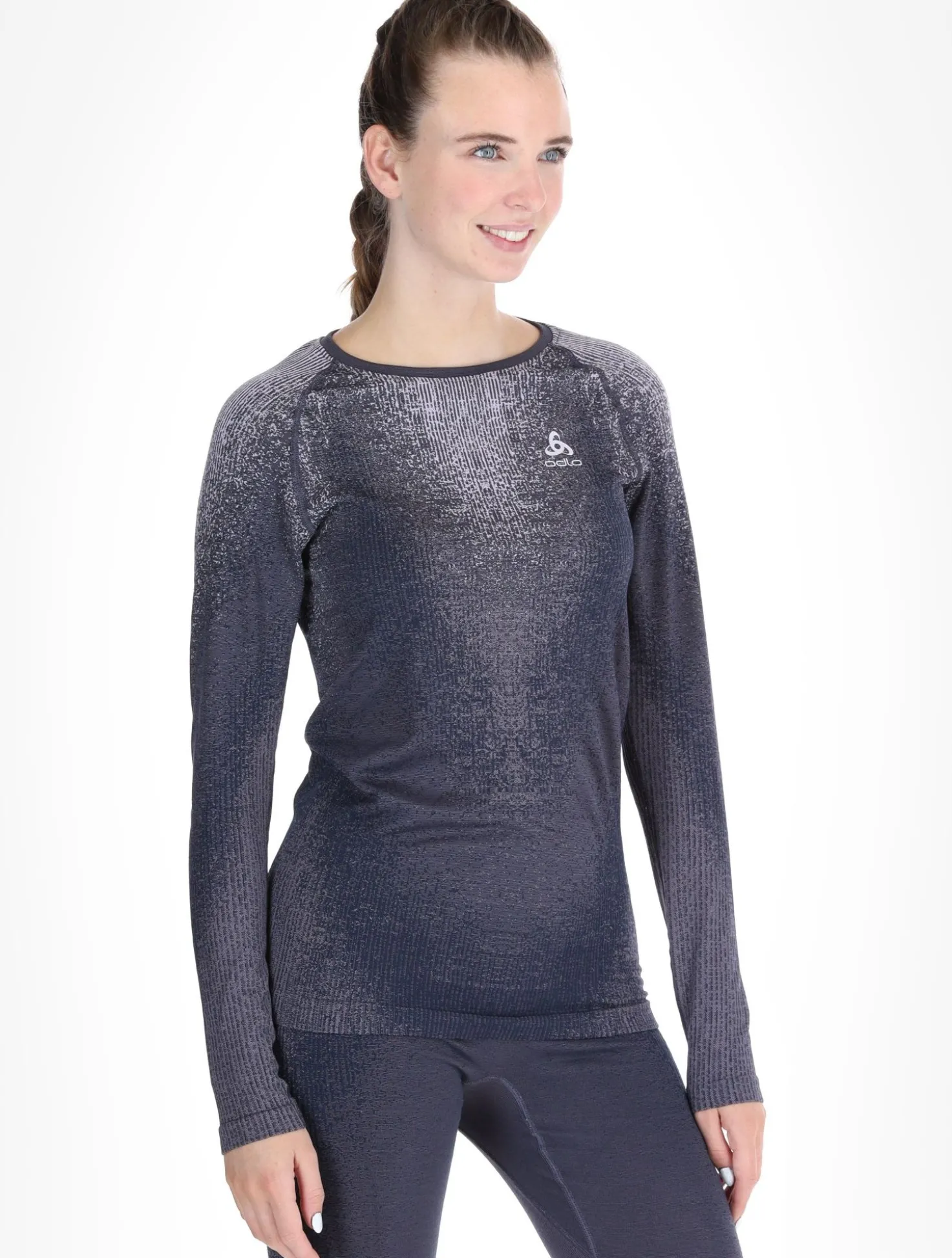 BL Top Crew Neck L/S Performance Warm Blackcomb thermoshirt dames