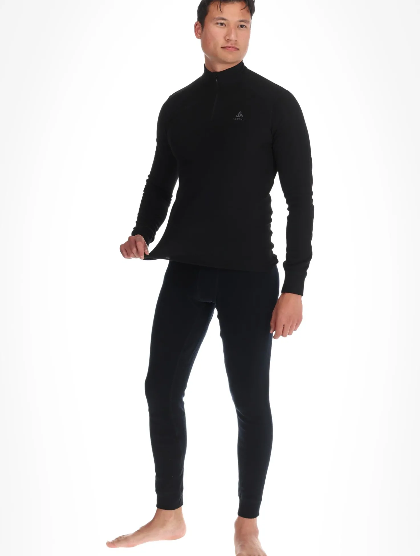 BL Top Turtle Neck L/S Half Zip Active Warm skipully heren