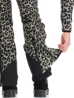 Coldlake Print softshell skibroek dames