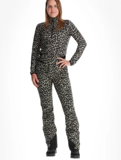 Coldlake Print softshell skibroek dames