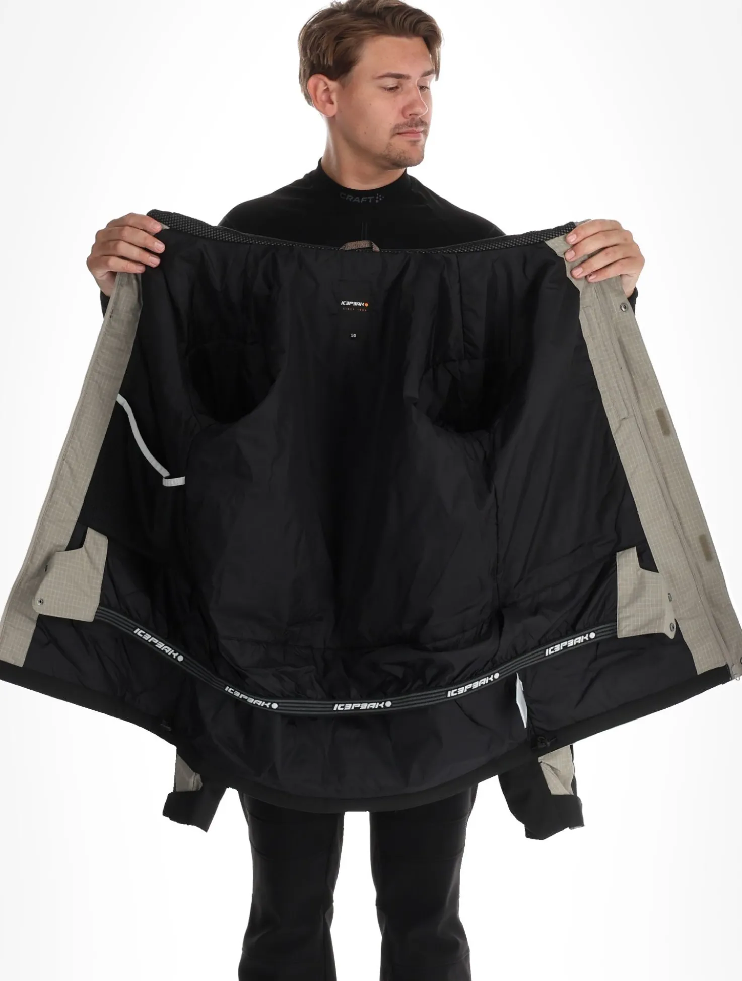 Cruger ski-jas heren