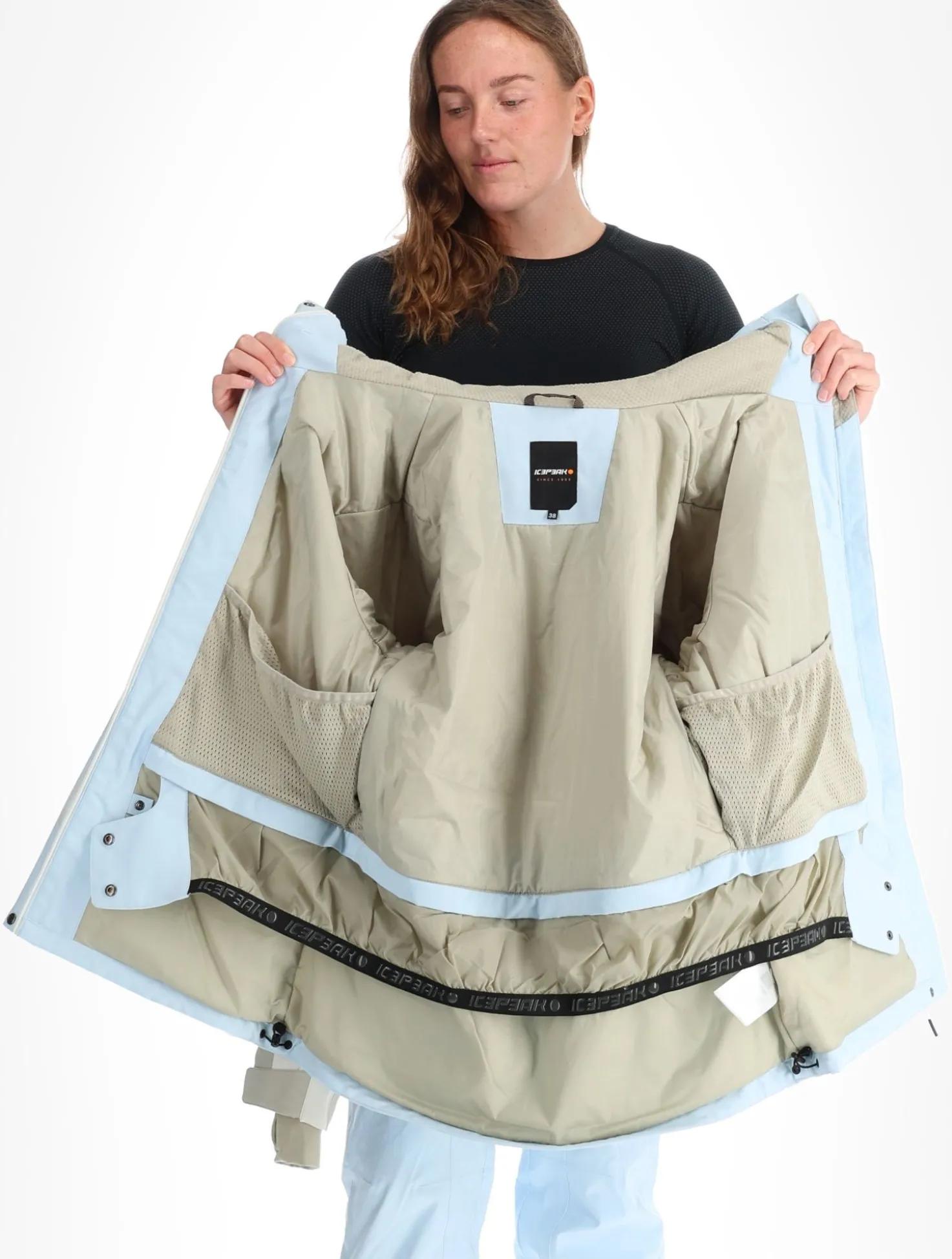 Curran ski-jas dames