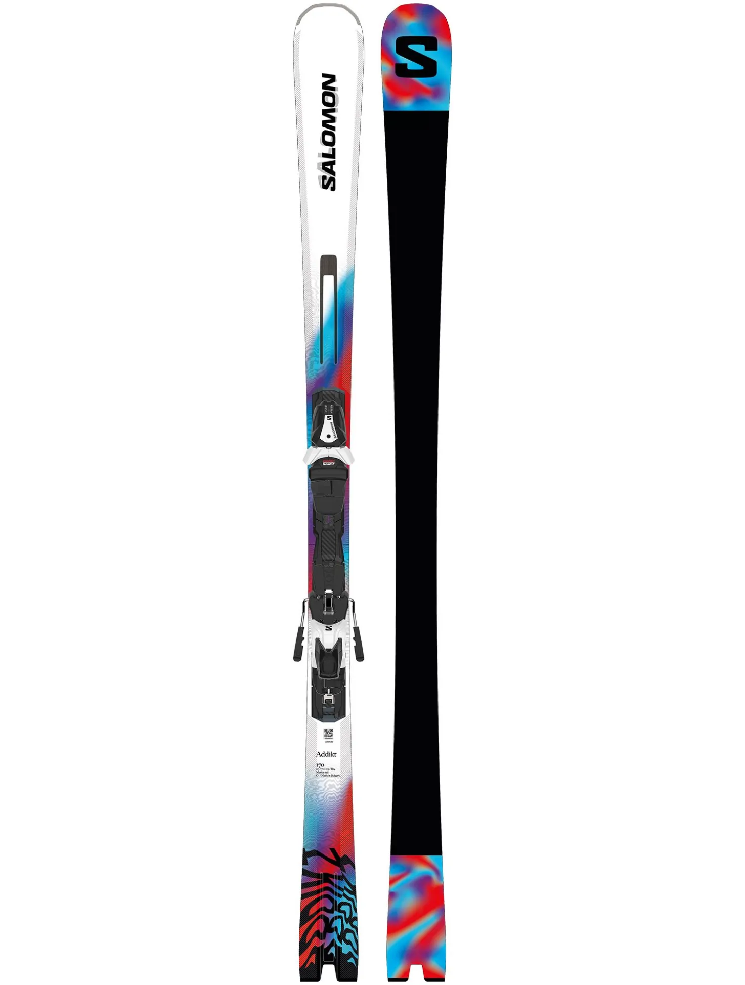 E Addikt + Mi12 GW F80 ski's unisex