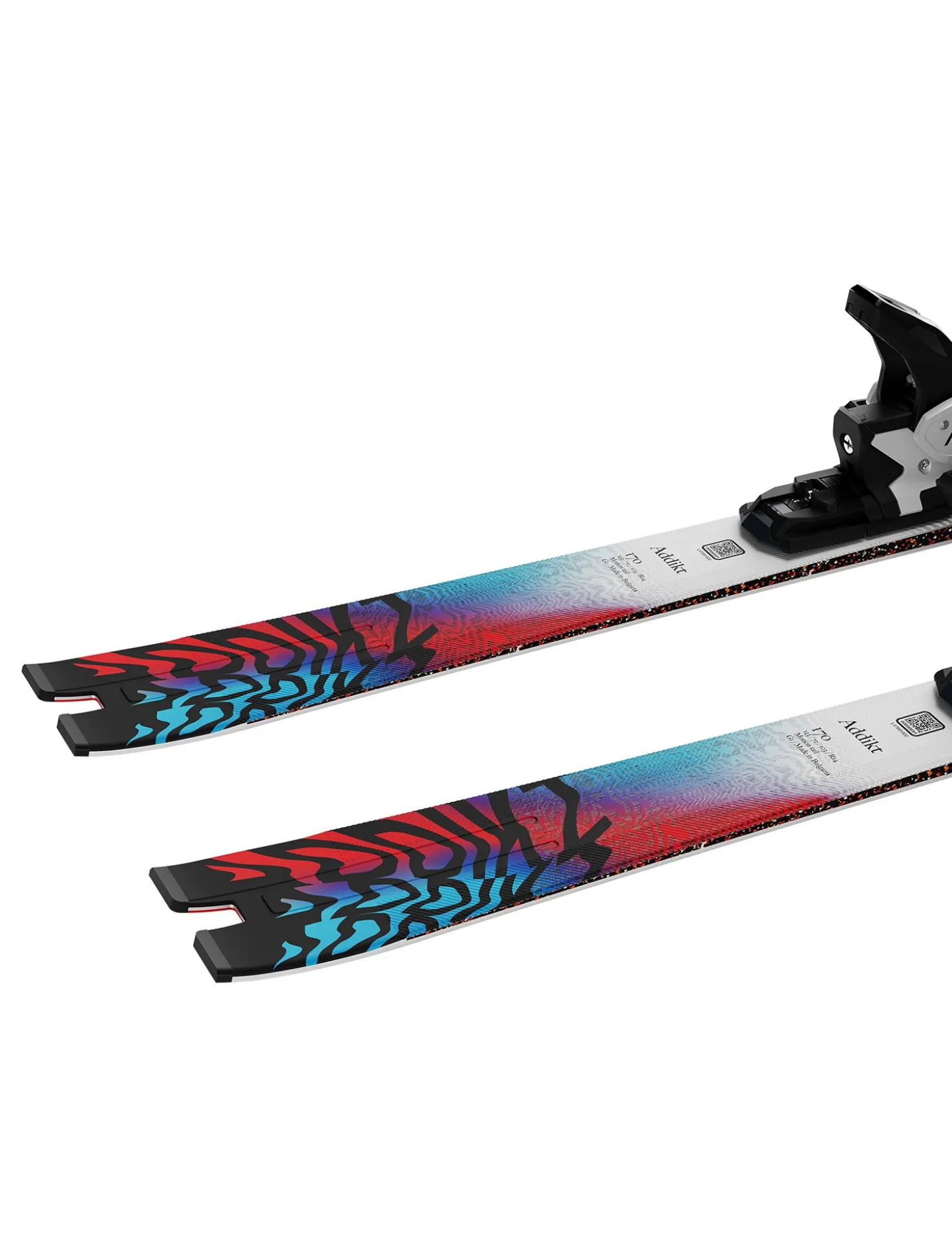 E Addikt + Mi12 GW F80 ski's unisex
