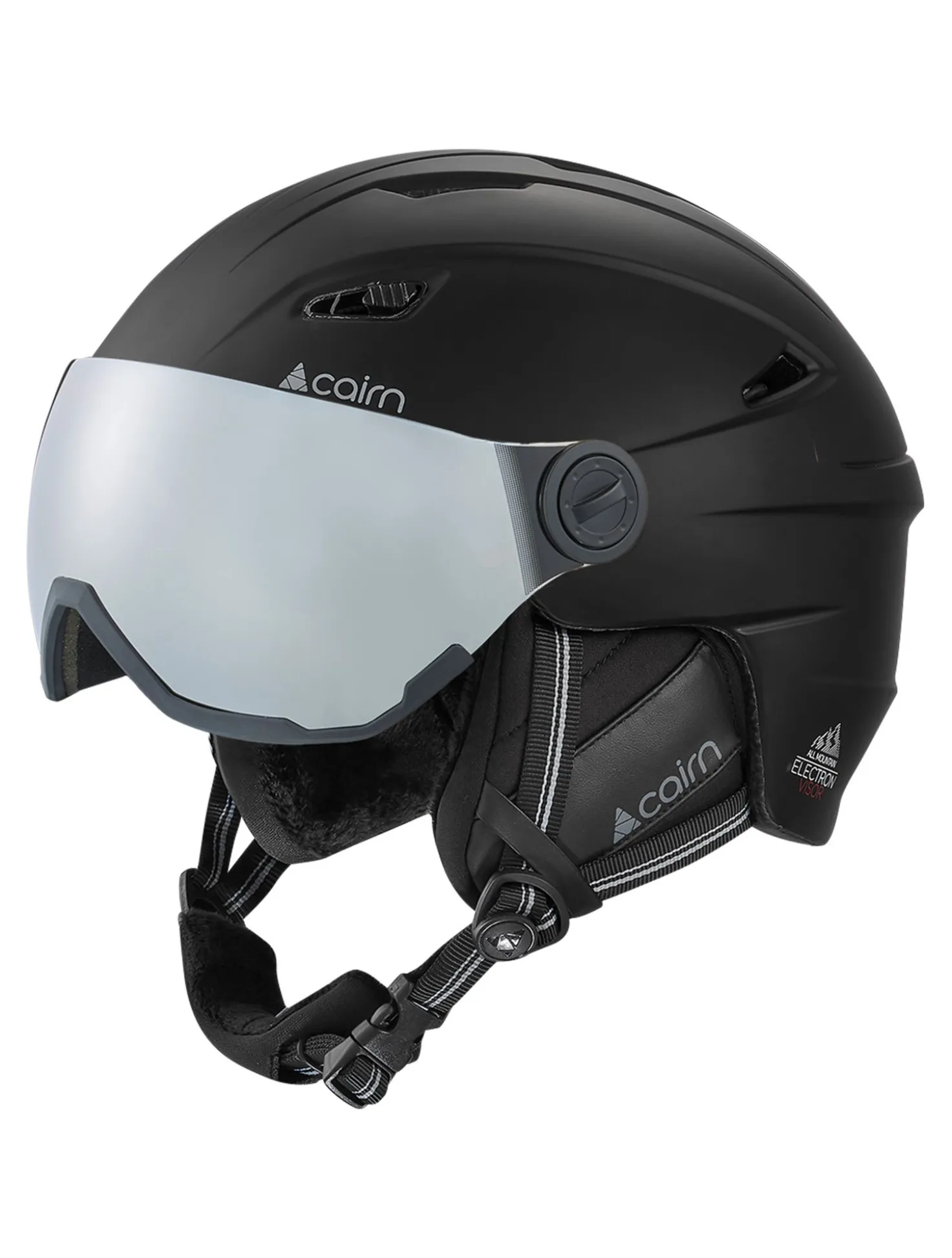 Electron Visor skihelm met vizier unisex