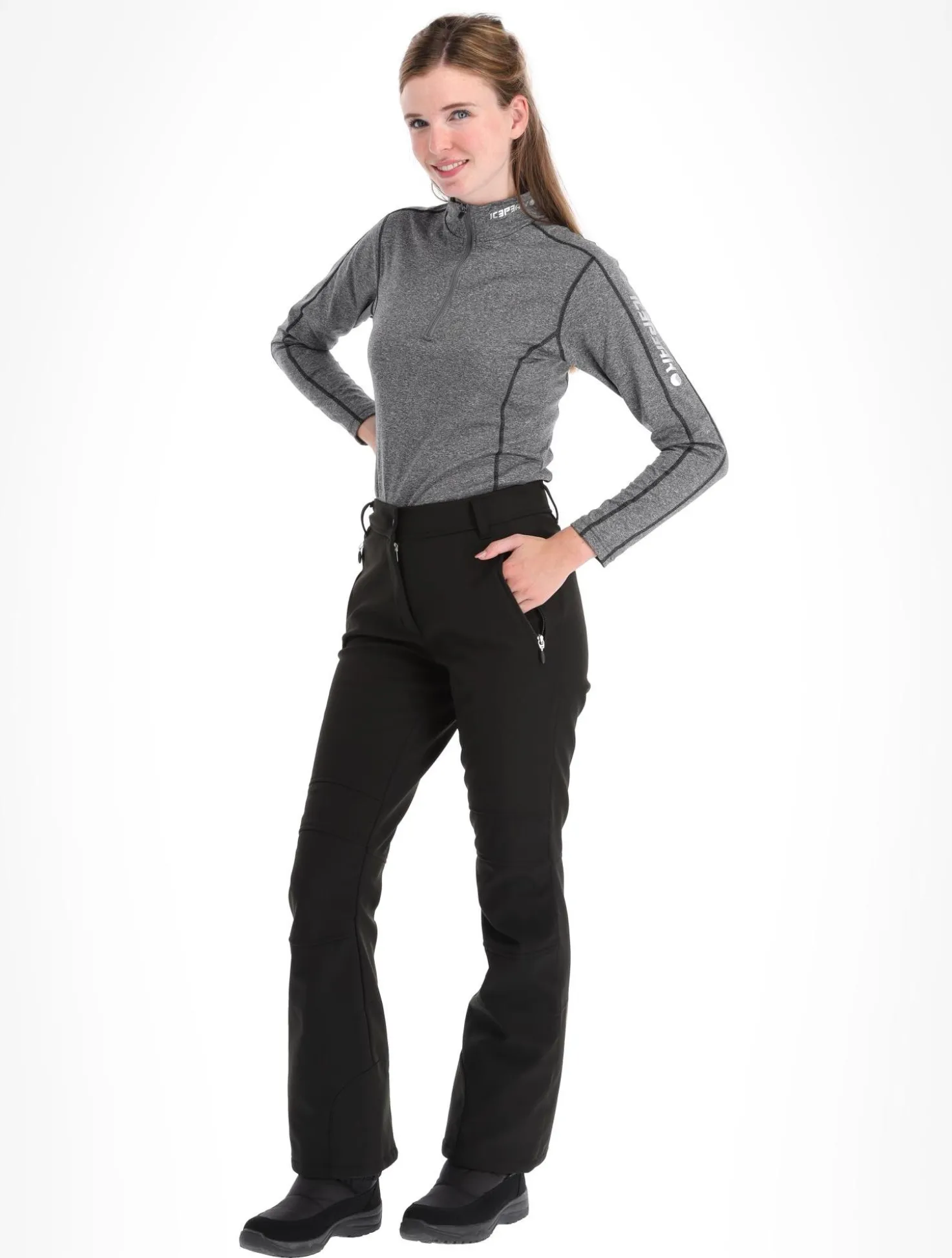 Entiat softshell skibroek dames
