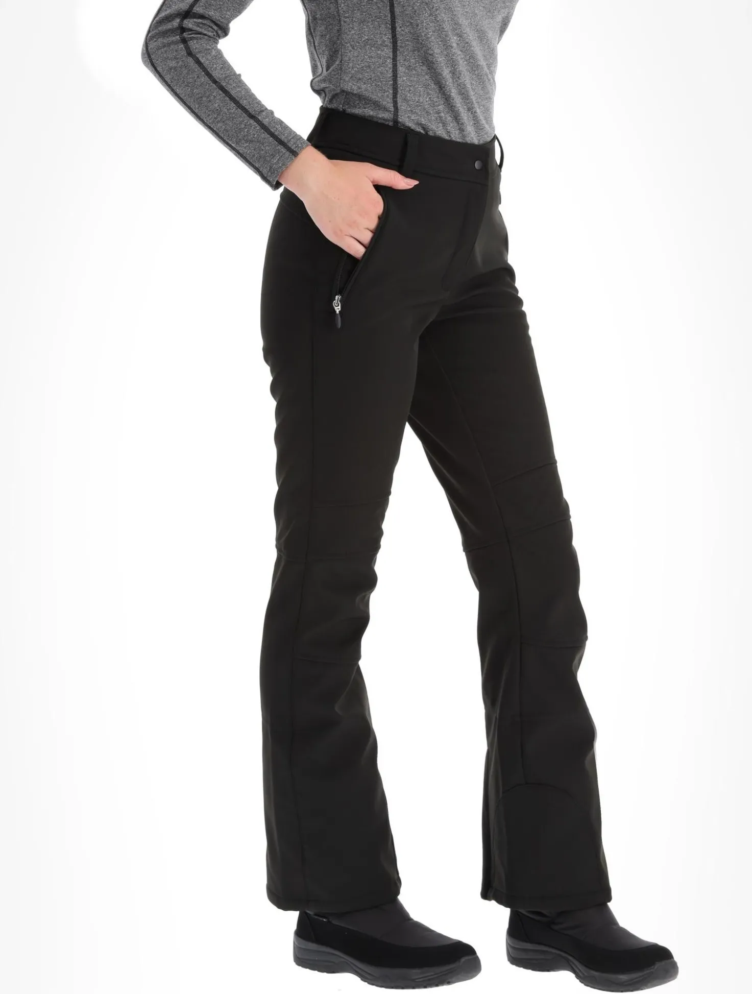 Entiat softshell skibroek dames