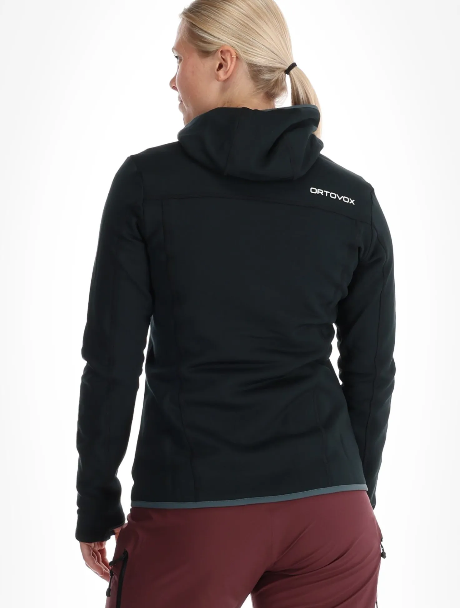 Fleece Hoody vest dames