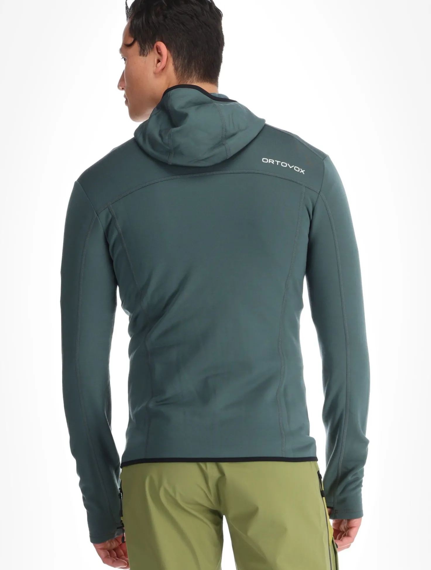 Fleece Hoody vest heren