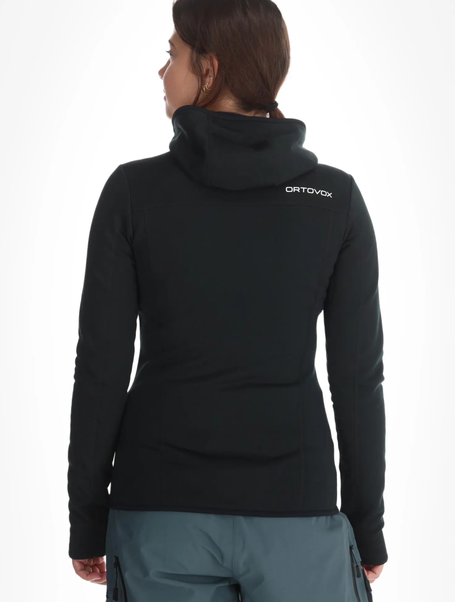 Fleece Hoody W vest dames