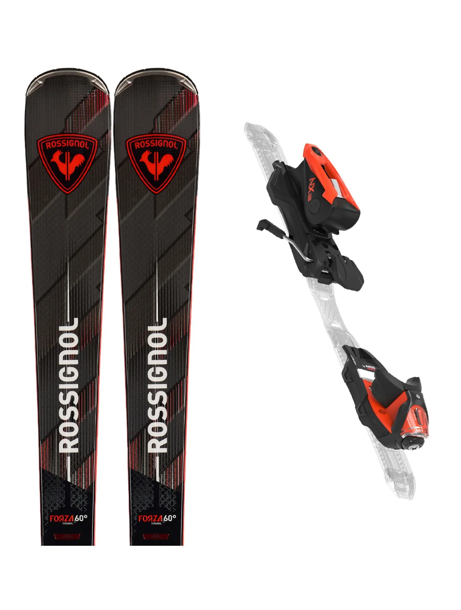 FORZA 60° TI + NX 12 KONECT GW ski's unisex
