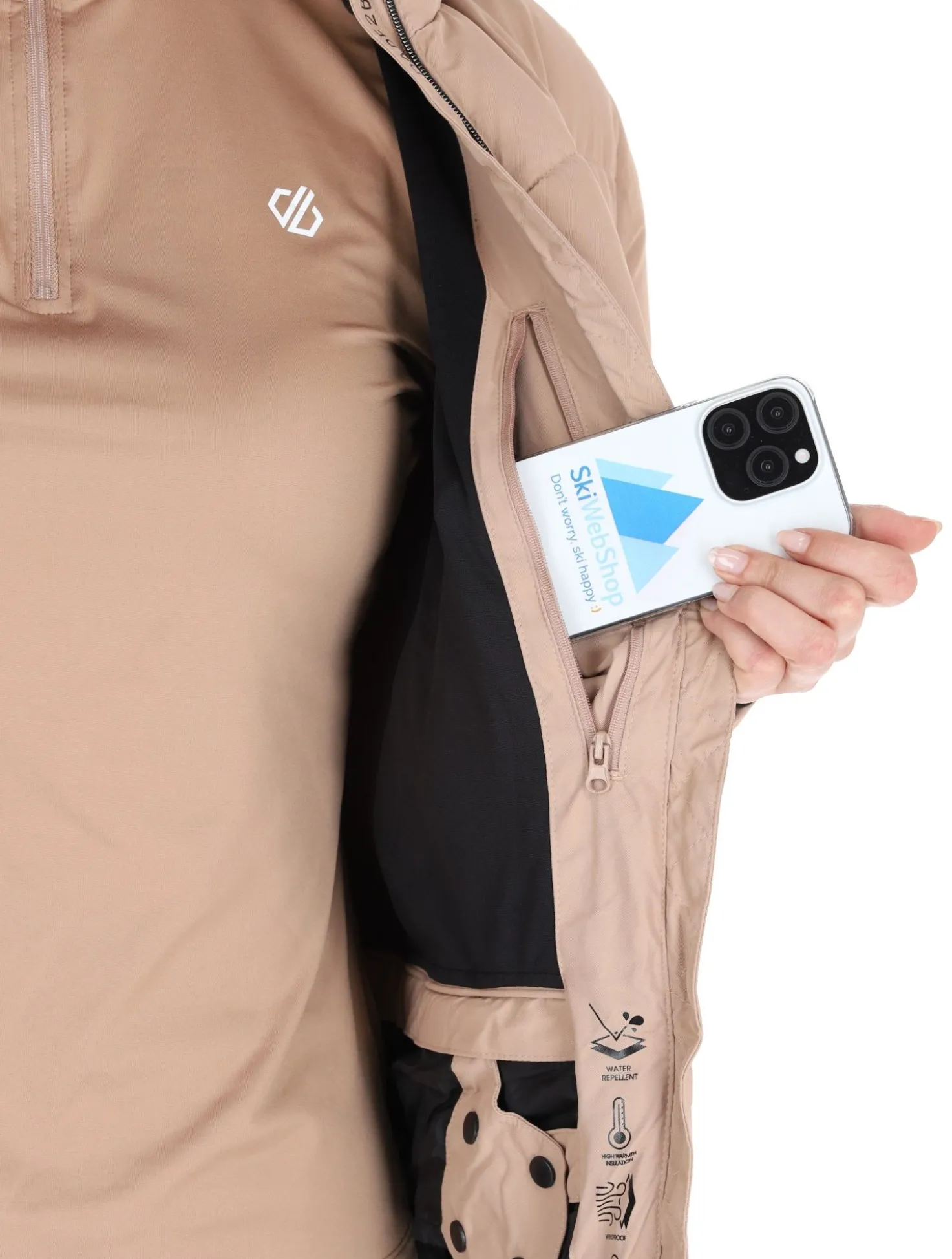 Glamorize V Jacket W ski-jas dames