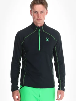 Gridweb Fleece 1/2 Zip vest heren