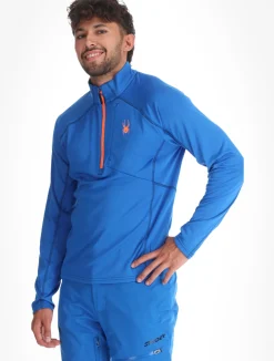 Gridweb Fleece 1/2 Zip vest heren