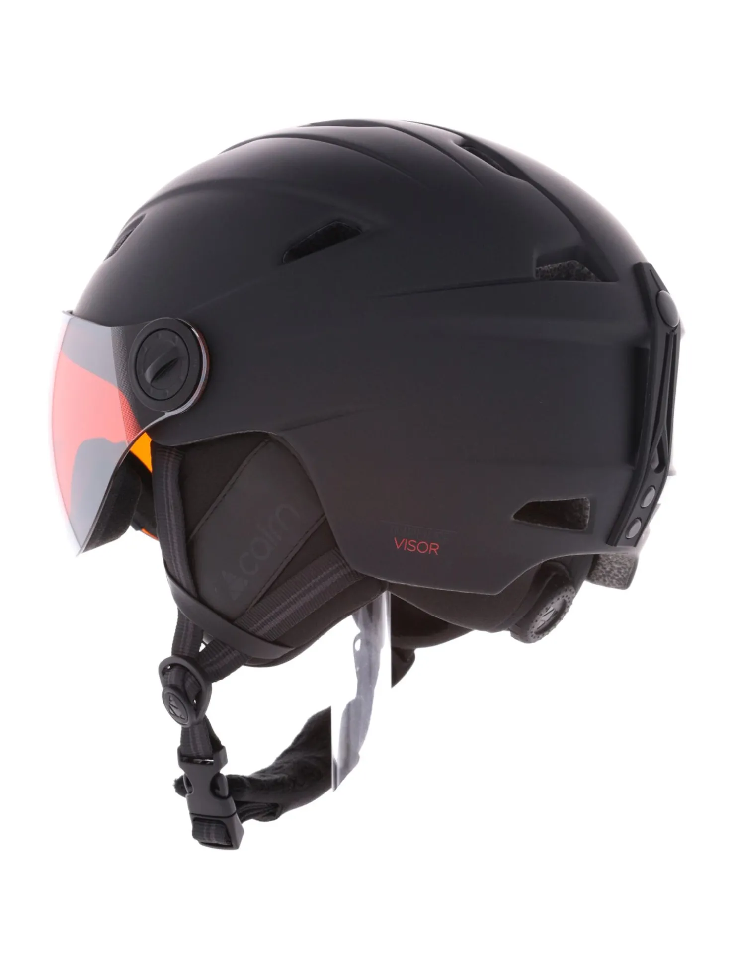 Impulse-Visor skihelm met vizier unisex