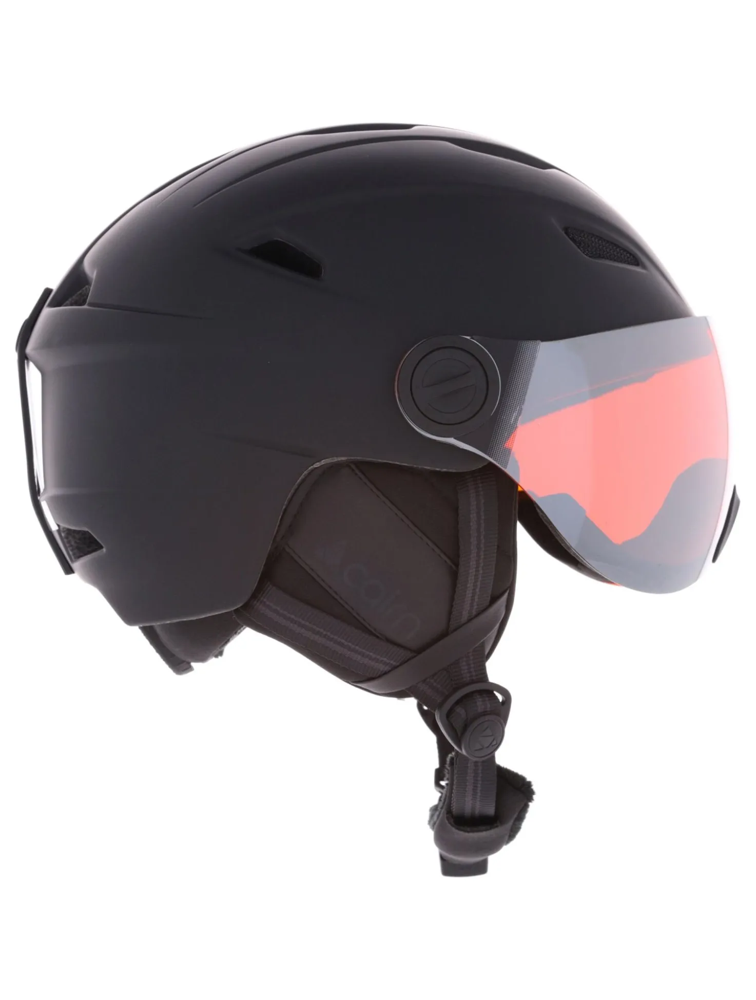 Impulse-Visor skihelm met vizier unisex