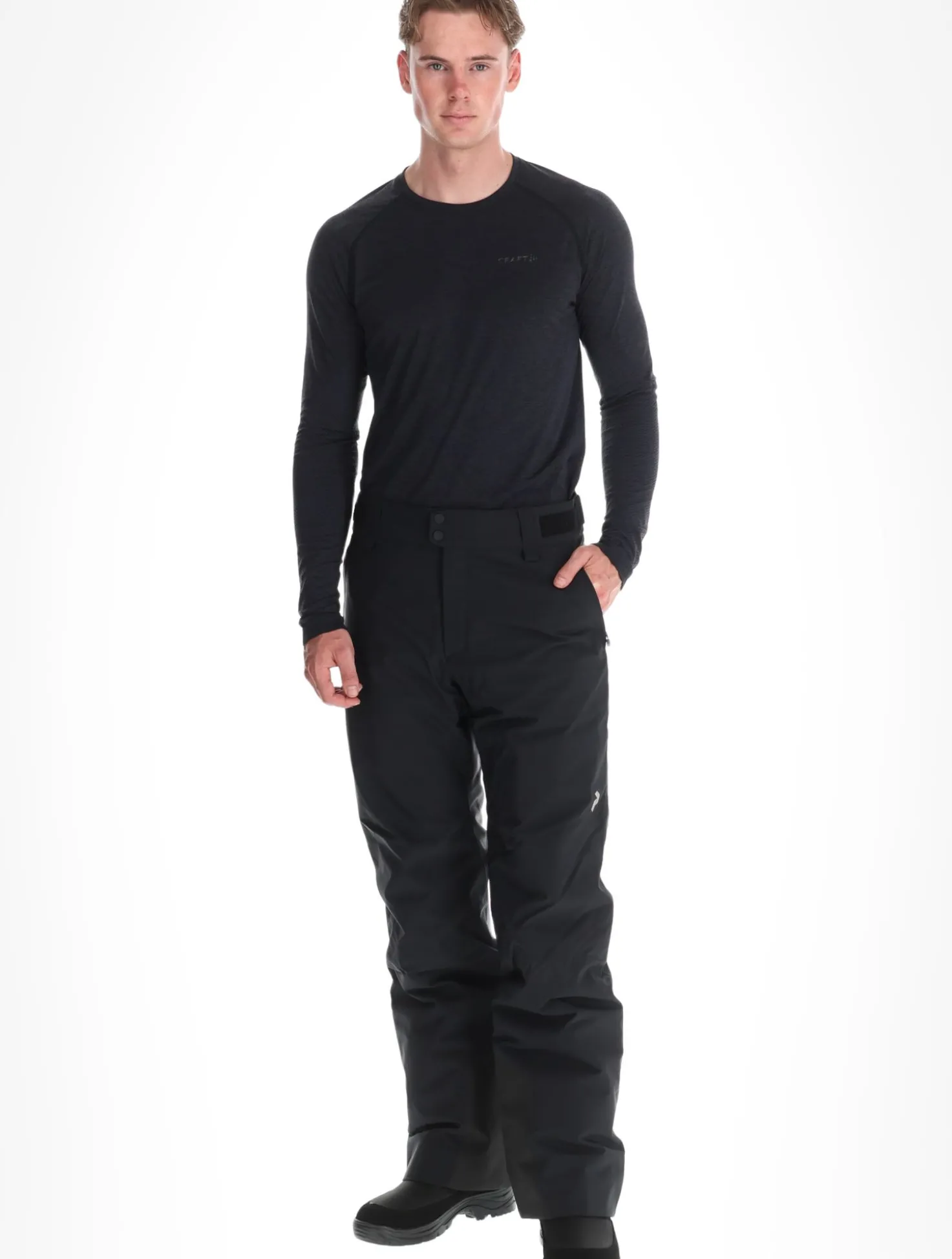 Maroon Insulated Pants skibroek heren