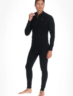 Merino 200 BL Top Turtle Neck L/S Half Zip skipully heren