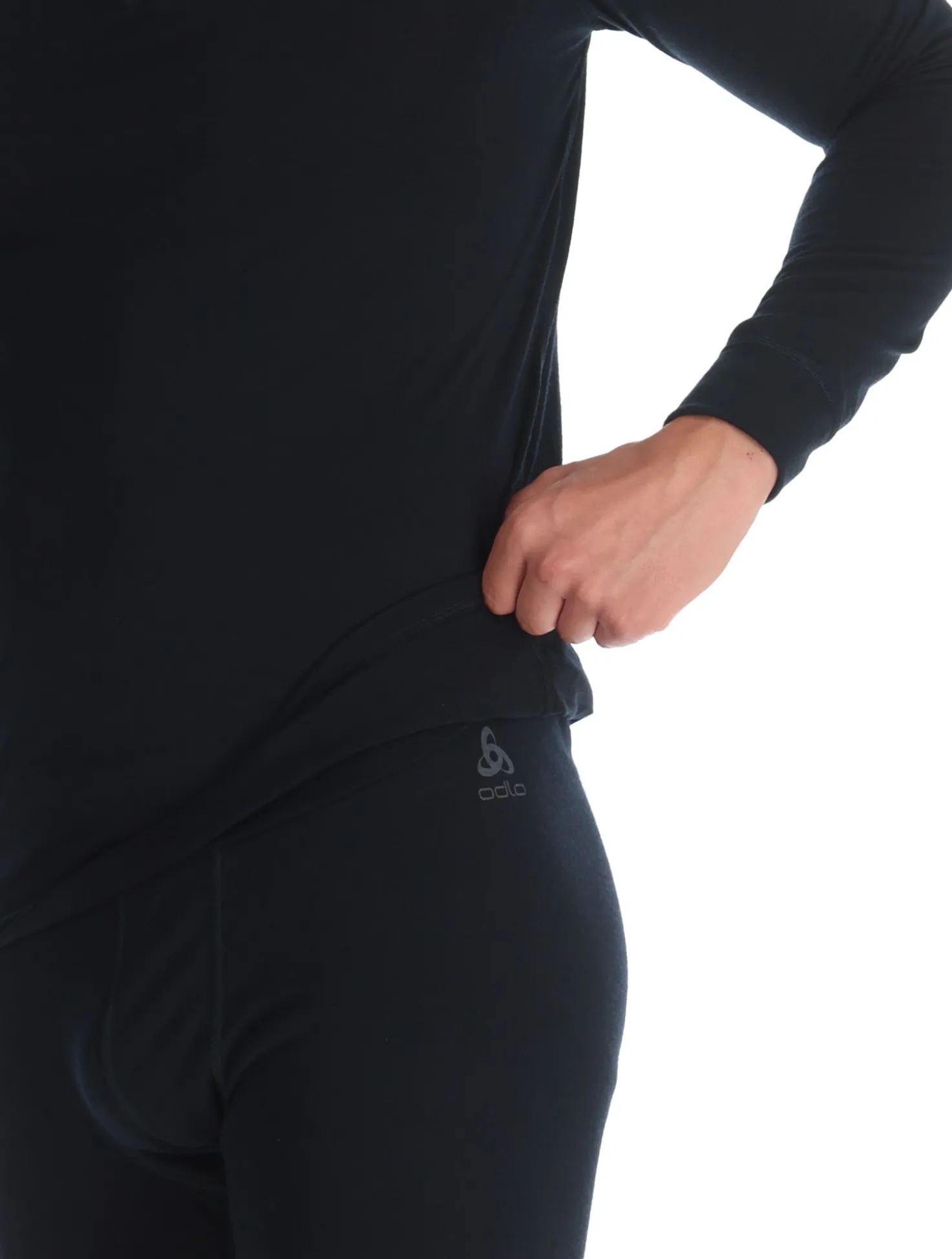 Merino 200 BL Top Turtle Neck L/S Half Zip skipully heren