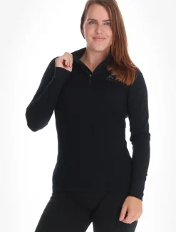 Merino 200 BL Top Turtle Neck L/S Half Zip W skipully dames