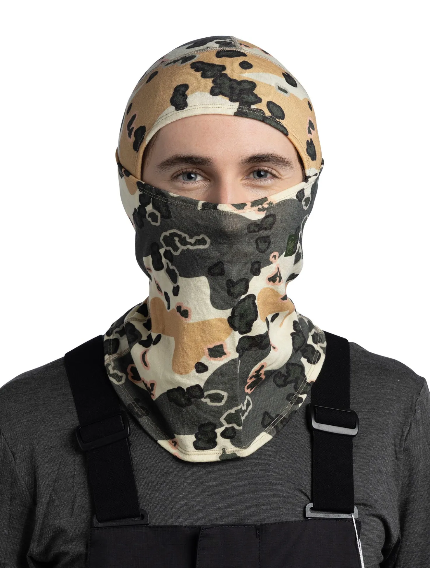 Merino Midweight Hinged Balaclava skimasker unisex
