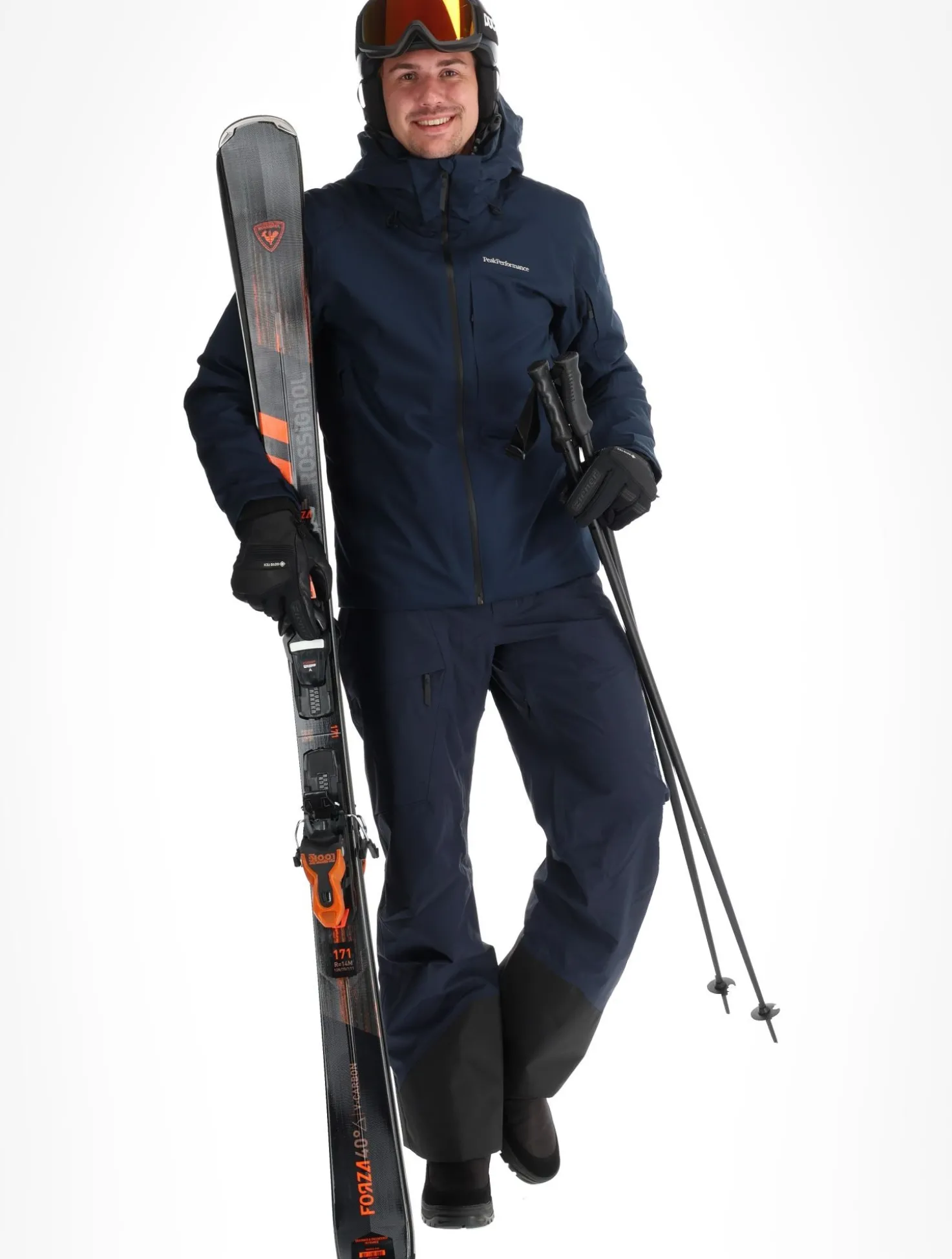 M Maroon Insulated Jacket ski-jas heren