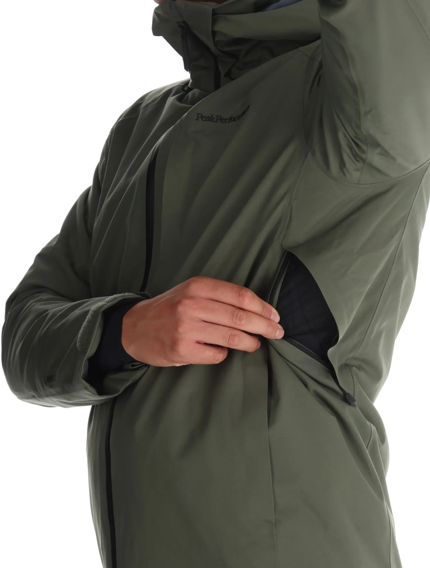 M Maroon Insulated Jacket ski-jas heren