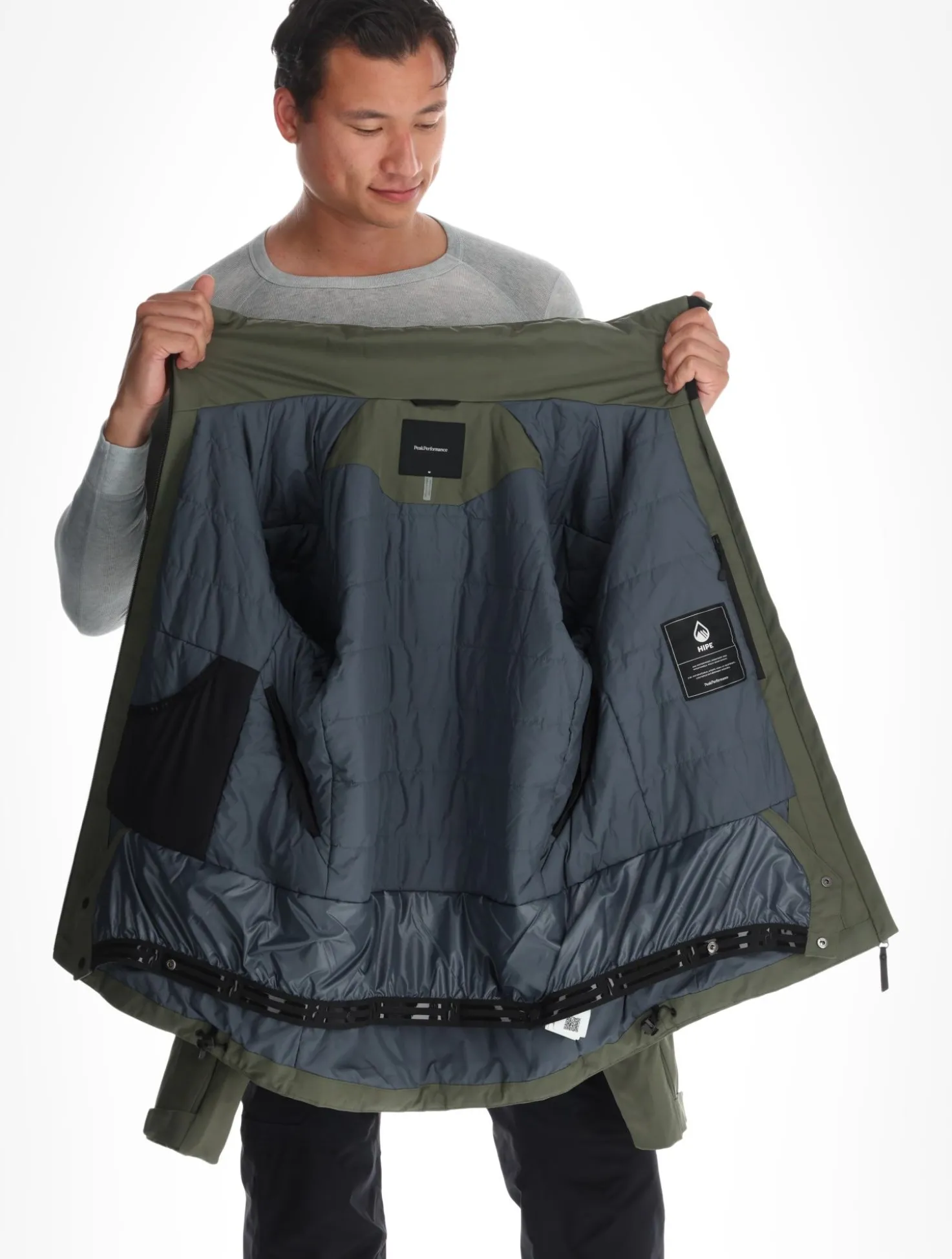 M Maroon Insulated Jacket ski-jas heren