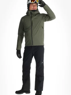 M Maroon Insulated Jacket ski-jas heren