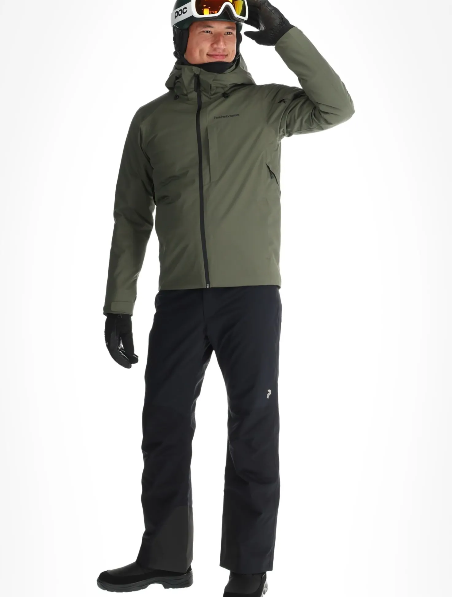 M Maroon Insulated Jacket ski-jas heren