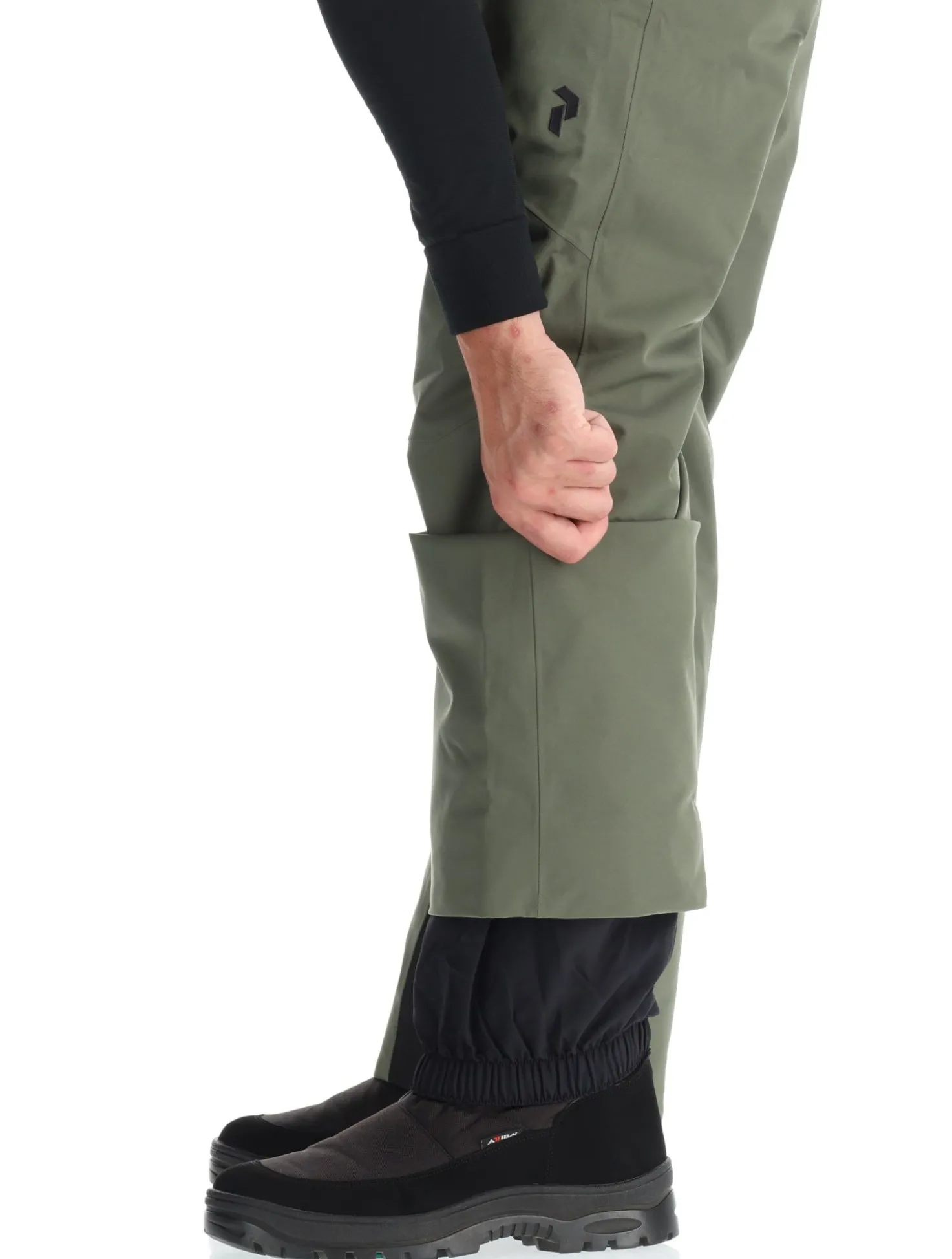 M Maroon Insulated Pants skibroek heren