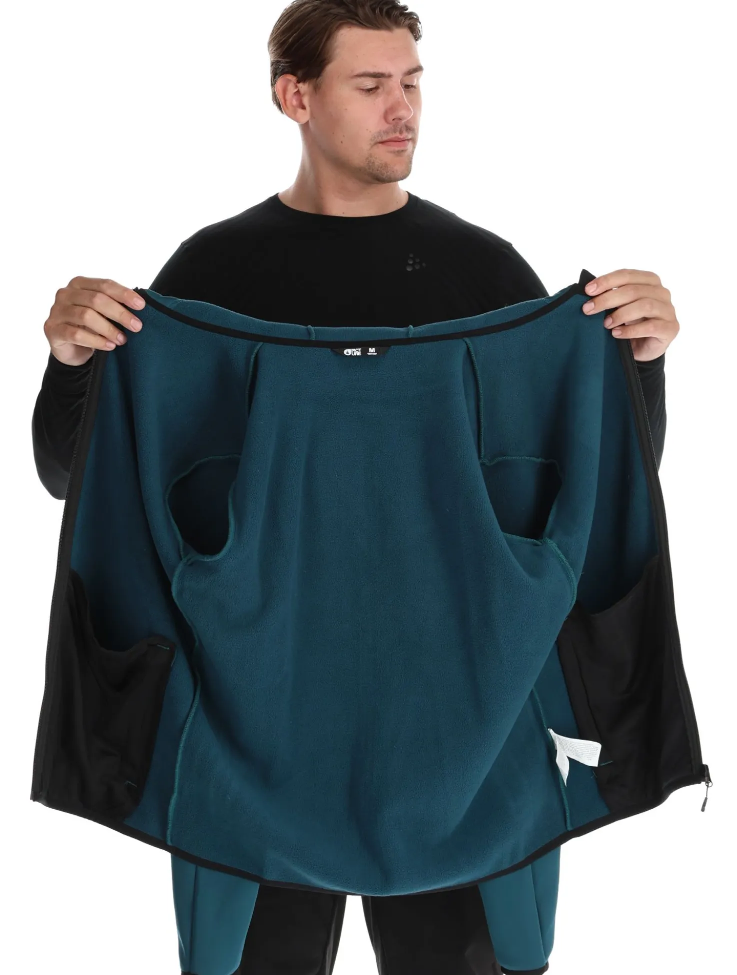 Park Zip Tech Hoodie vest heren