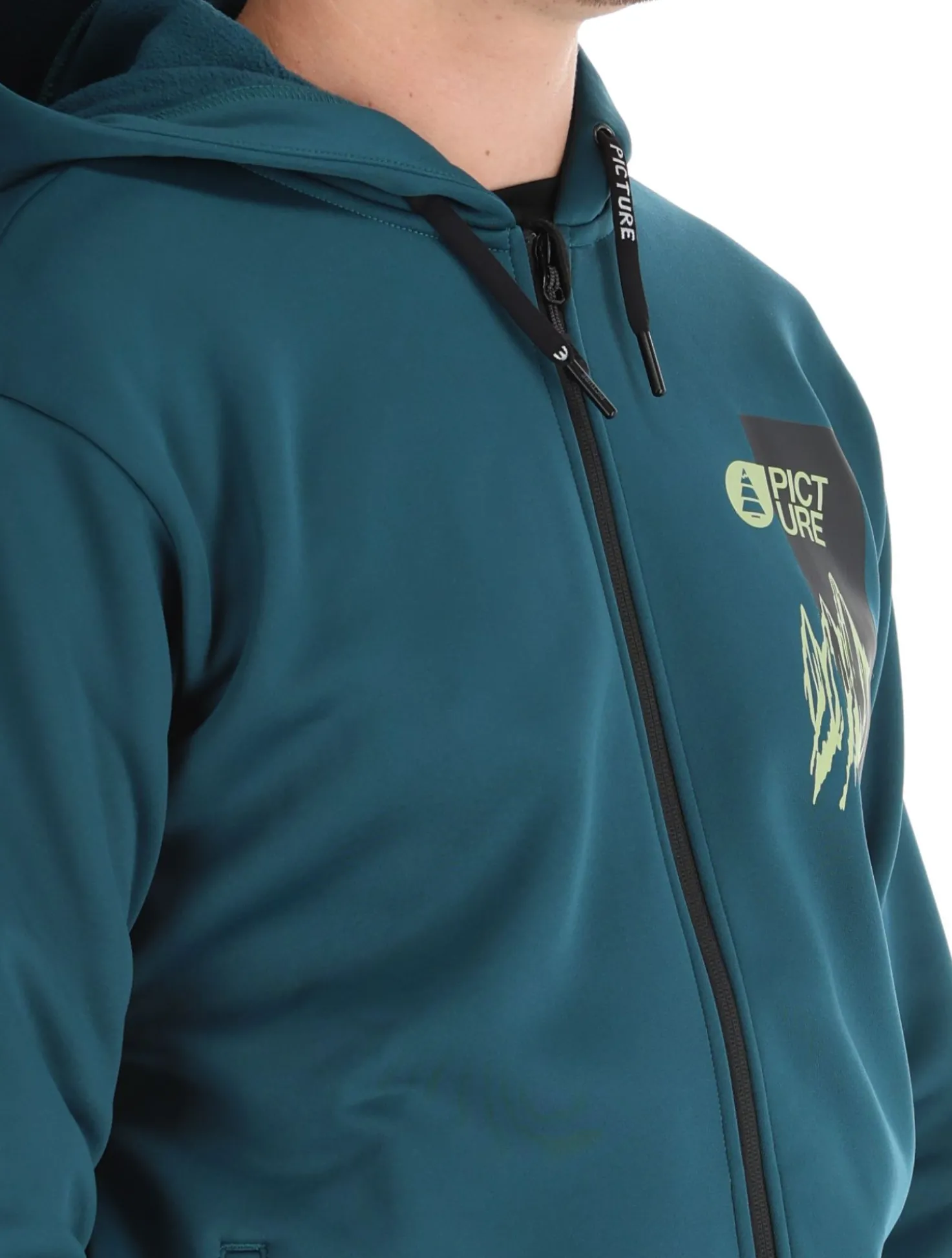 Park Zip Tech Hoodie vest heren